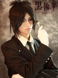 Toussaint Cosplay Costume comme Sebastian Michaelis de Black Butler