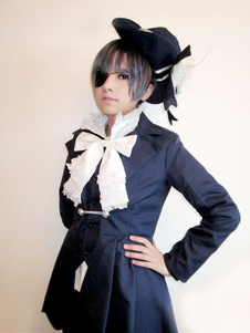 Toussaint Cosplay Costume comme Ciel Phantomhive dans Black Butler