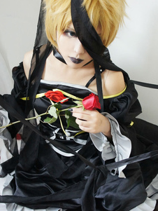 Vocaloid Kagamine Len Halloween Cosplay Costume Version Noire Imitation
