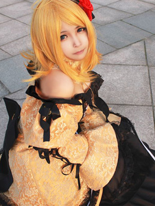 Vocaloid Kagamine Rin Cosplay Costume