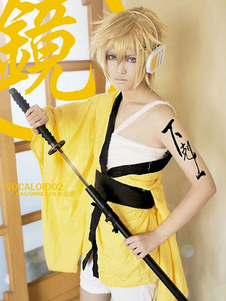 Vocaloid Kagamine Len Halloween Cosplay Costume Gekokujou Version