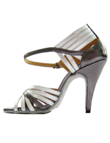 Chaussures de danse latine à talons aiguilles classiques en peau de mouton