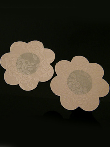 Pasties en dentelle de forme de fleur