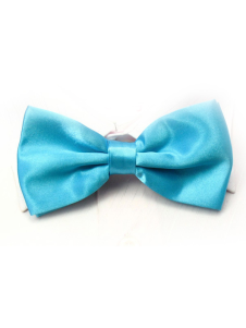 Nœud homme en soie satinée élastique