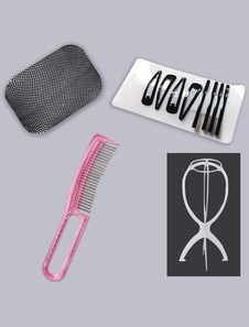 Accessoires de perruque de 4 pièces