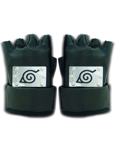 Gants noirs de cosplay de Naruto