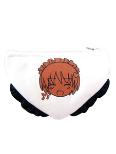 Porte-monnaie en coton blanc de servante