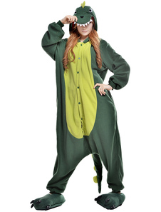 Kigurumi licorne dinosaure vert pyjama licorne