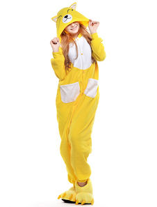 Kigurumi de renard jaune