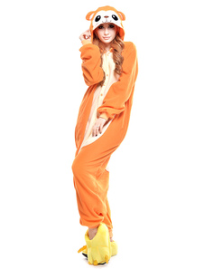 Costume Kigurumi de singe jaune