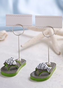 Un Couple de mariage métal cartons de plage