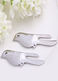 L'amour de colombe forme enveloppe Knife Set of 4