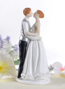 Couple classique Figurine Unique Wedding Cake Topper