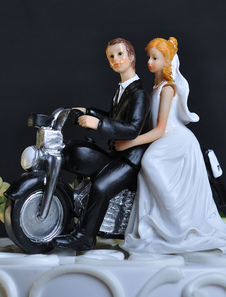 Figurine classique & traditionnelle athlétique Wedding Cake Toppers