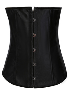 Corset sein nu en satin mat unicolore