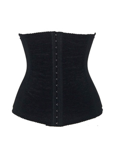 Corset sein nu en satin stretch avec dentelle