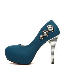 Escarpins à talons aiguilles élégants en terry