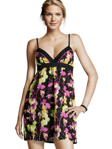 Fascinante blouse de plage casual en soie de lycra multicolore imprimé floral