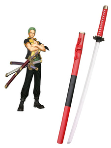 One Piece Roronoa Zoro trois épée Style Cosplay arme