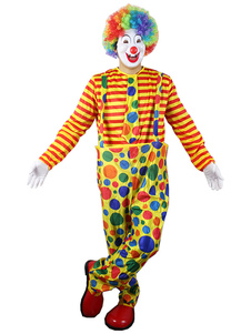 Halloween Costume avec pois de Clown