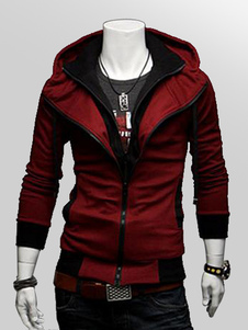 Creed Hoodie Modern coton de Assasin hiérarchisé Hoodie de faux deux pièces hommes