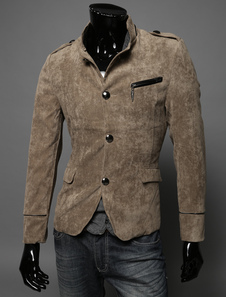 Blouson slim synthétique