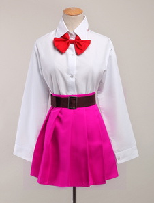 Toussaint Cosplay Costume mignon Anjyou naruko anaru Anohana The Flower We Saw That Day