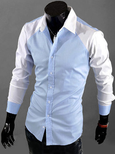 Chemise homme coton mélangé