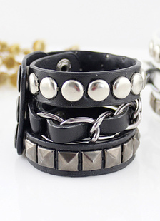 Bracelet croissement doux faux cuir
