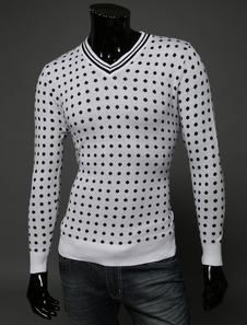 Pull confortable 100% coton col V