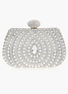 Magnifique sac à main de marié rose