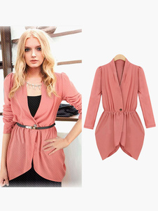 Charmant blazer pour femme sexy col V