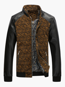 Veste homme col montant