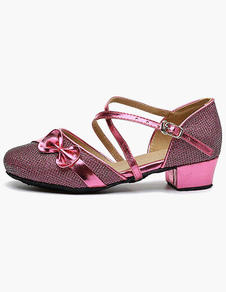 Chaussures de danse latine tissu de paillettes