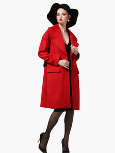 Charmant manteau revers cranté