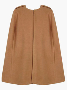 Manteau en coton mélangé surdimensionné