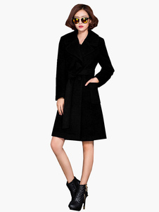 Fascinant manteau revers cranté