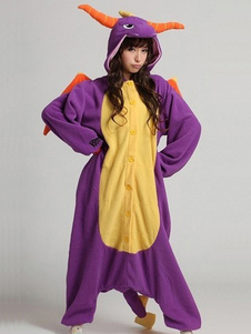 Dinosaure mauve Kigurumi Anime Costume pyjama licorne