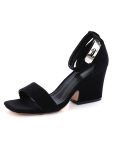 Escarpins sandales Chunky des femmes