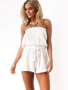 Bustier sans manches barboteuse Chic