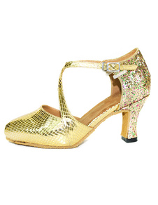 Serpent de la femme imprimer chaussures de danse de salon