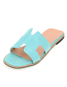 Plage sandale plate pantoufles femmes