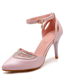 Sequins bout pointu talons aiguilles