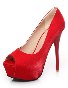 Peep Toe plateforme talons Chic