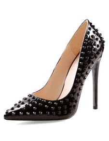 Rivets bout pointu talons hauts