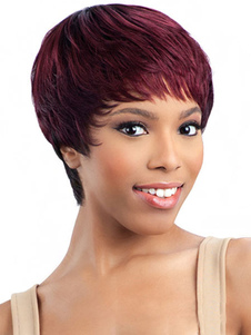 Bourgogne en couches perruques courtes