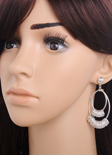 Goujon fabuleuses métallique féminines géométriques