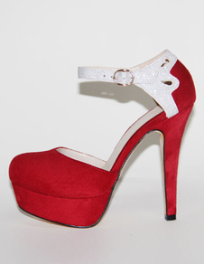 Chaussures haut talons Patchwork