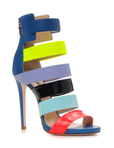 Gladiator Sandals à capuche multicolore sandales bottes