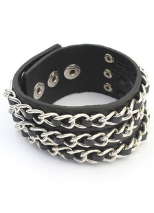 Bracelet Wrap Punk hiérarchisé